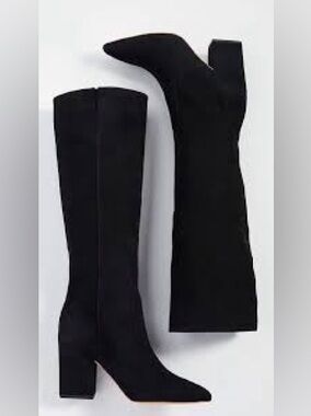 NWT Loeffler Randall Sarina-KS Suede Knee Boot